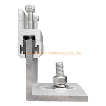 H Type Aluminium Bracket Dry Hanging System Curtain