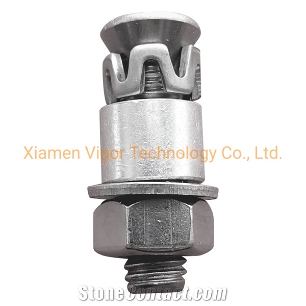 Qb Undercut Anchor For Stone Mounting Granite Cladding