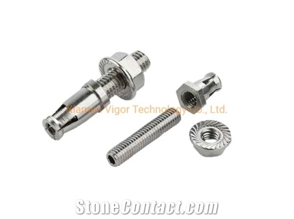 Screw-In Undercut Anchor For Tile Cladding