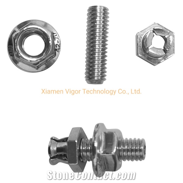 Screw-In Undercut Anchor For Tile Cladding