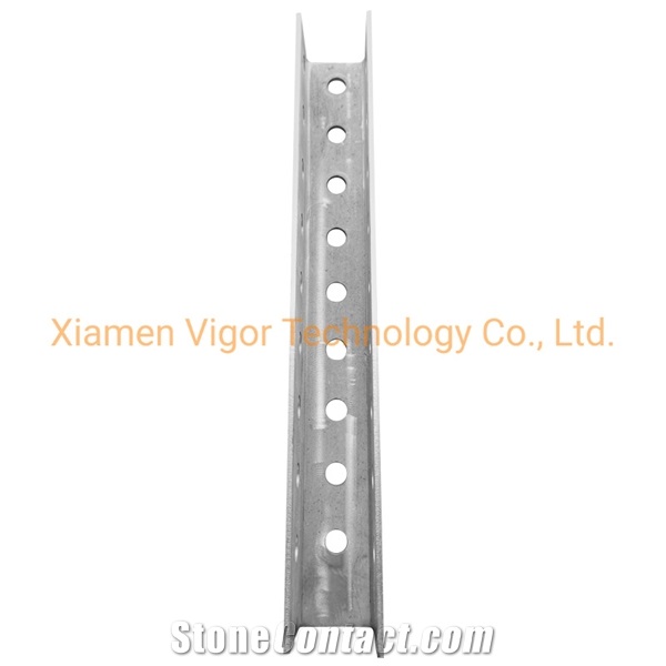 SS Channel Fixing System For Curtain Wall Mounting