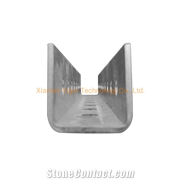 SS Channel Fixing System For Curtain Wall Mounting