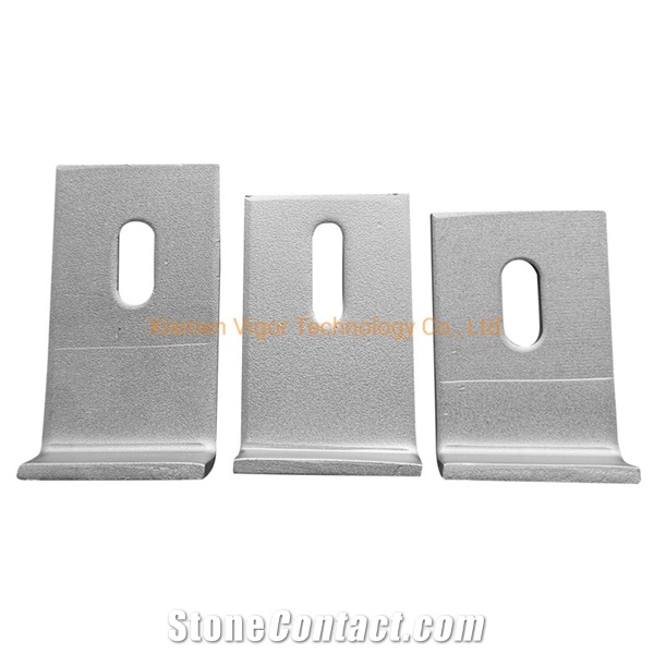 SS Stone Bracket Wall Cladding Fixing System Marble Anchor