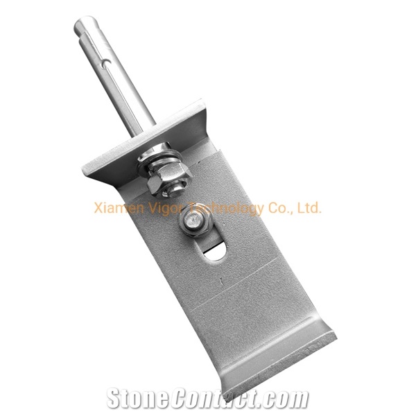 SS Stone Bracket Wall Cladding Fixing System Marble Anchor