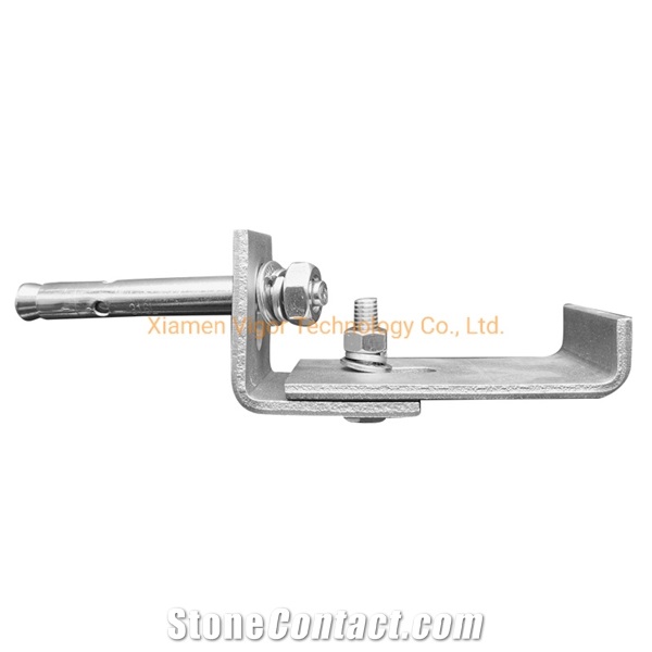 SS Stone Bracket Wall Cladding Fixing System Marble Anchor