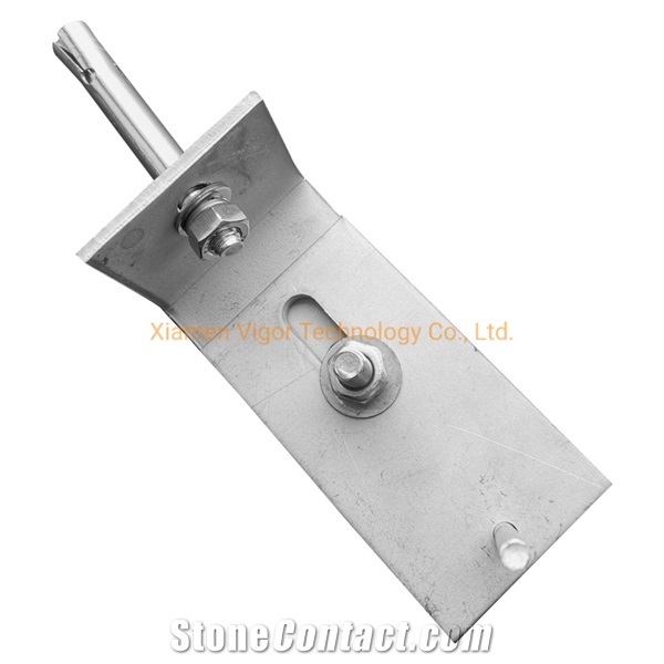 SS Stone Fixing Bracket For Granite Marble Wall Cladding