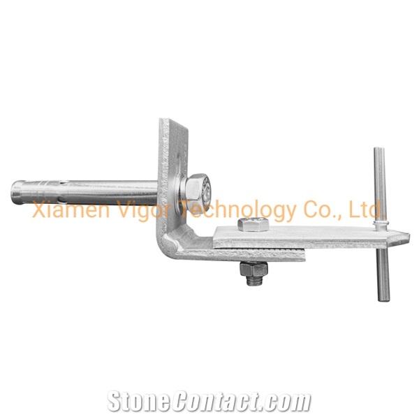 Stainless Steel Plate Granite Wall Cladding Pin Fixing