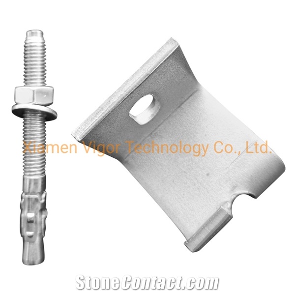 Stainless Steel Through Bolt Wedge Anchor For Fixing System