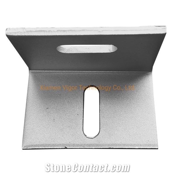 Stone Anchor Marble Angle Wall Mounting Bracket For Cladding