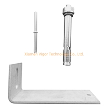 Stone Anchor Marble Angle Wall Mounting Bracket For Cladding