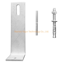 Stone Facade System Wall Angle L Bracket For Wall Cladding