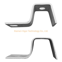 U Channel System Z Bracket Curtain Wall  For Exterior Facade