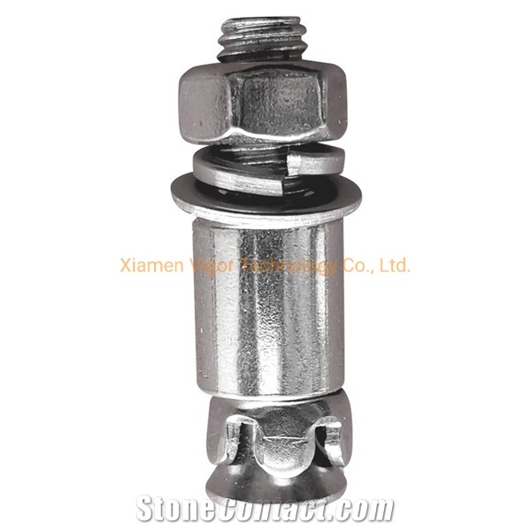 Undercut Bolt For Granite Stone Fixing System