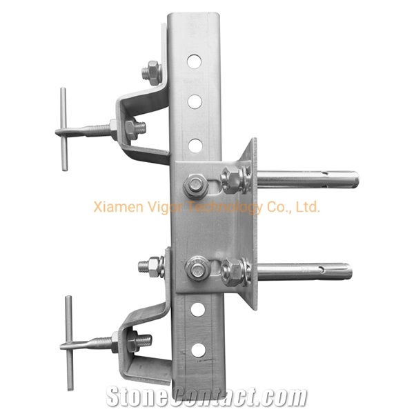 Z Bracket Marble Granite Anchor For Stone Wall Cladding