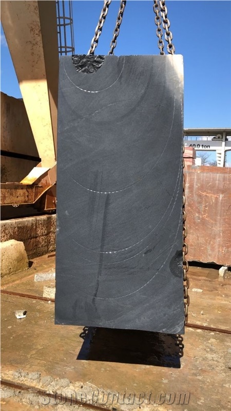 All Black Quartzite Blocks