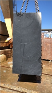 All Black Quartzite Blocks