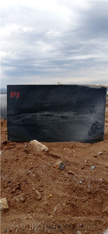 All Black Quartzite Blocks