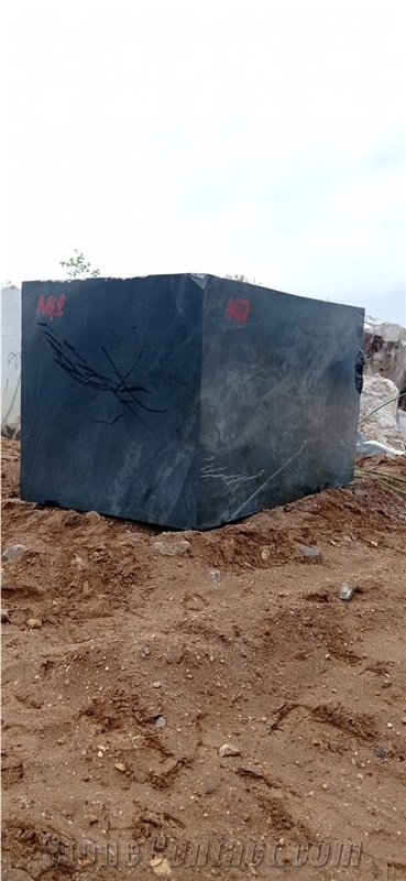 All Black Quartzite Blocks