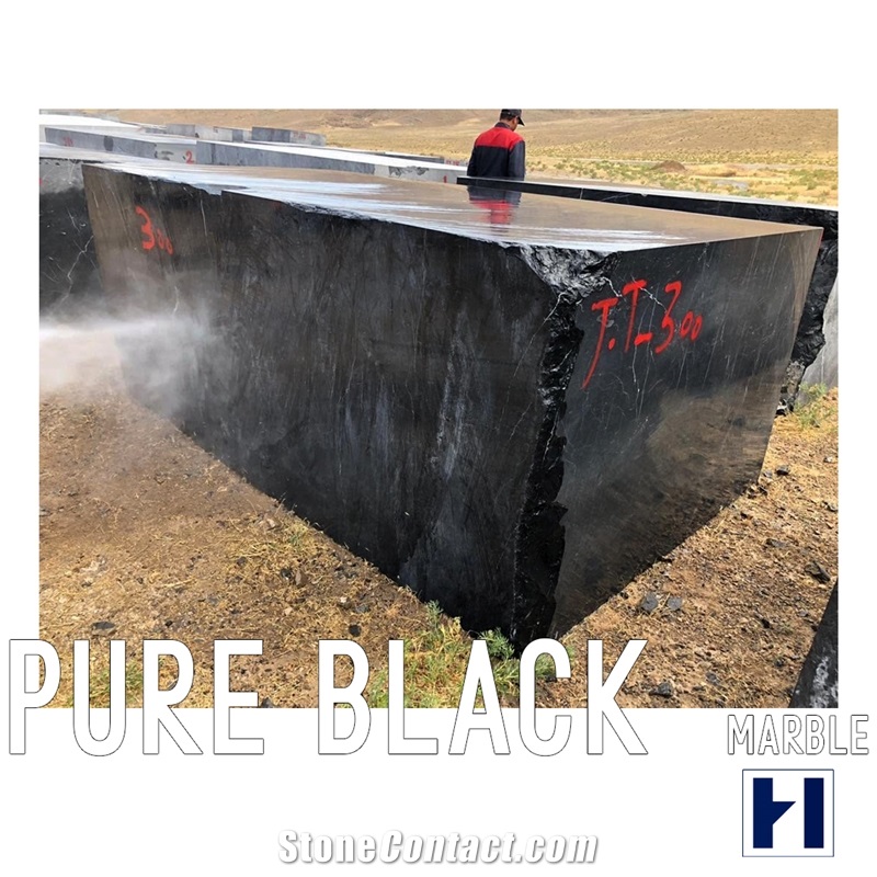 Black Knight Block Marble Blocks( Iran Black Marble)