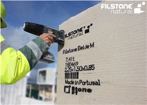Filstone Beije M Beige Limestone Blocks