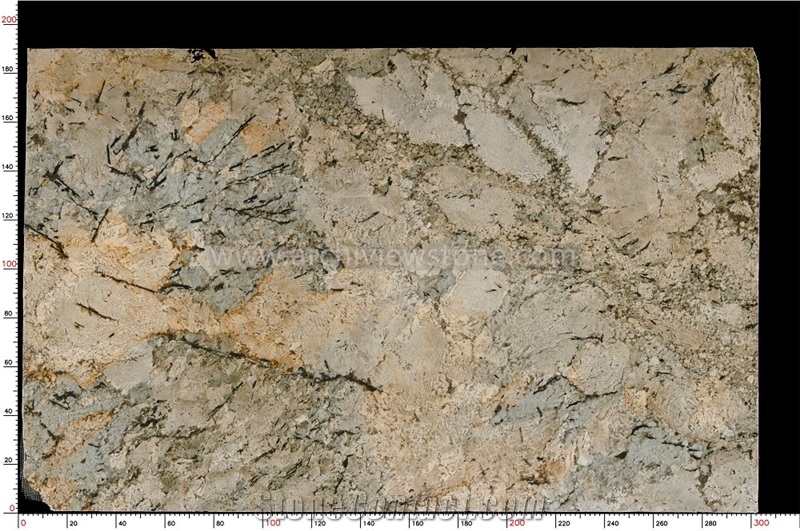 Polished Snow White Mountain Granite Slabs