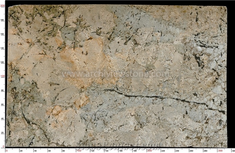 Polished Snow White Mountain Granite Slabs