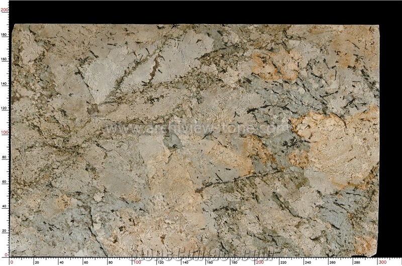 Polished Snow White Mountain Granite Slabs