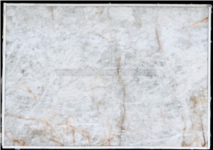 White Quartzite With Golden Viens, Cyrstal Quartzite Slab White Quartzite With Golden Viens, Cyrstal Quartzite Slab