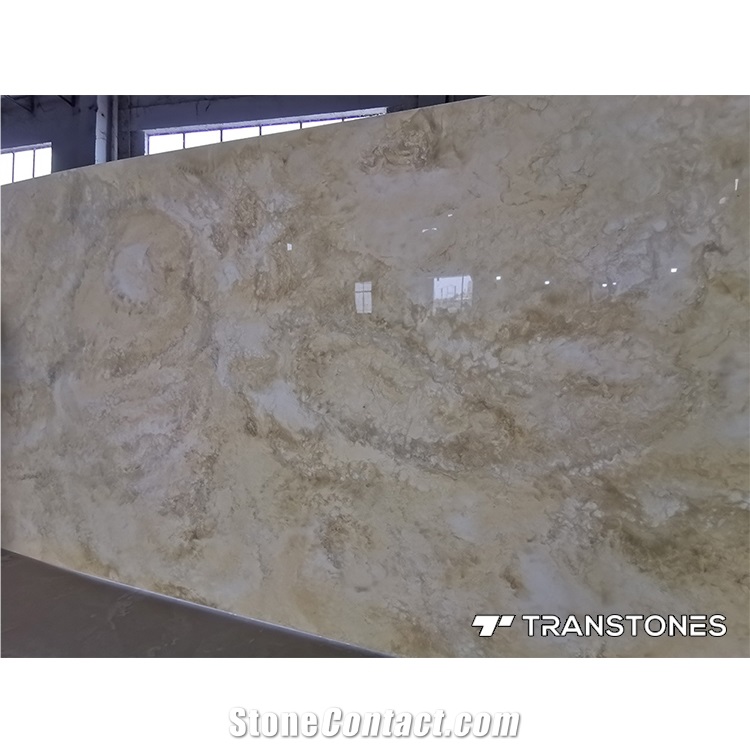 Transtones Artificial Stone Backlit Onyx Table Tops