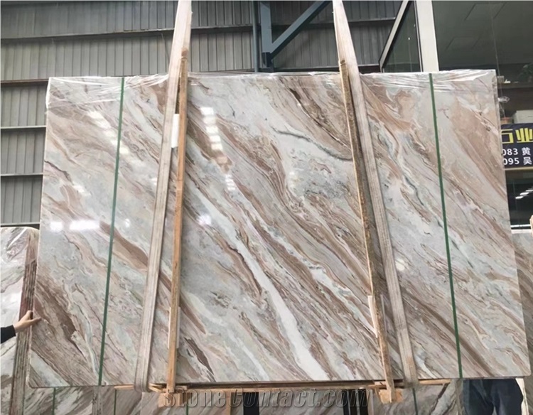 Fantasy Brown Marble Toronto Brown Marble Multicolor Slabs