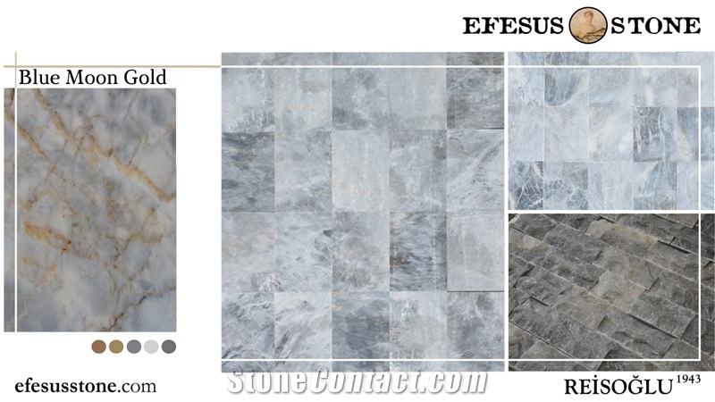 Blue Moon Marble Blocks