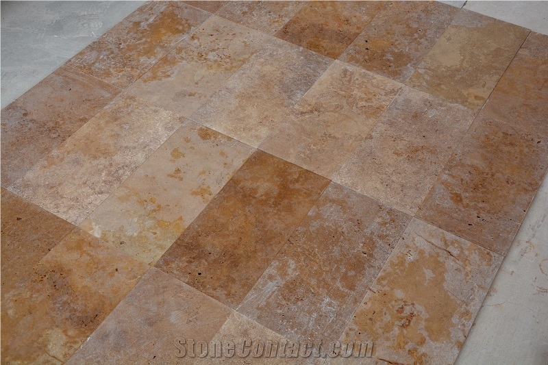 Nigde Noce Travertine Vein Cut