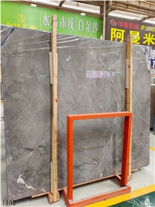 Armani Silver Marble Statuario Calacatta Slab In China