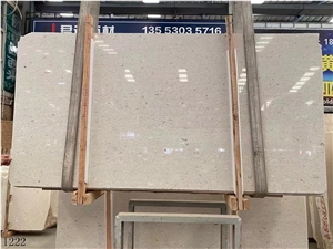 Beige Crema Pearl Limestone Perlato Beijin Mi Slab In China