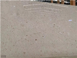 Beige Crema Pearl Limestone Perlato Beijin Mi Slab In China