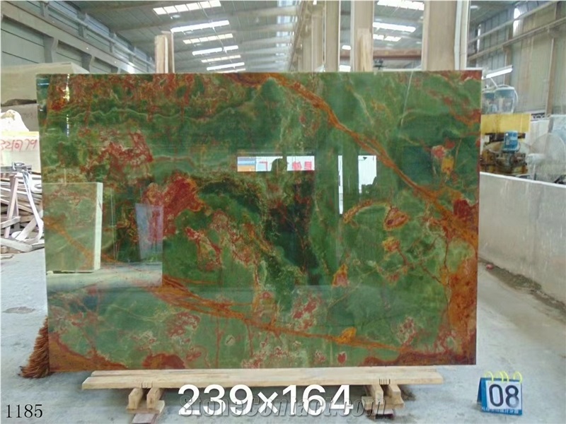 Dark Green Onyx Balochistan  Onice Verde Scuro Beluchistan
