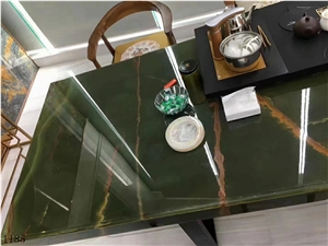 Dark Green Onyx Balochistan  Onice Verde Scuro Beluchistan