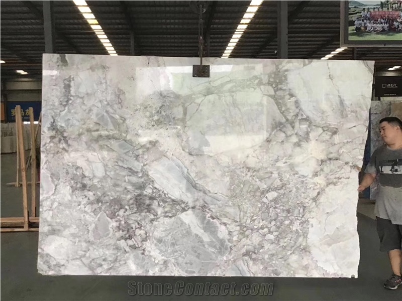 Dark Starry Sky Marble Carso Grey Gondola Carso Picasso Slab