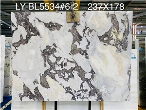 Dover White Caribbean Karibib Fantasy Namibia Marble Slab