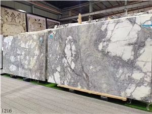 Invisible Grey Marble Slabs