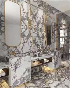Invisible Grey Marble Slabs