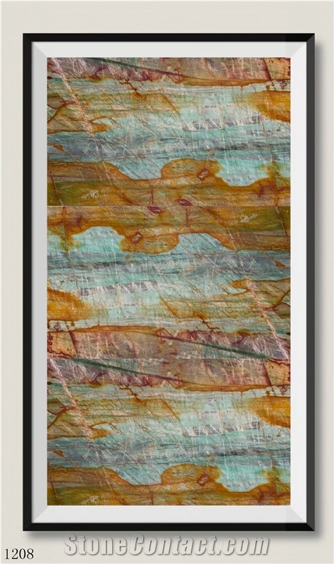 Iran Persian  Picasso Onyx Jade Slab In China Stone Market