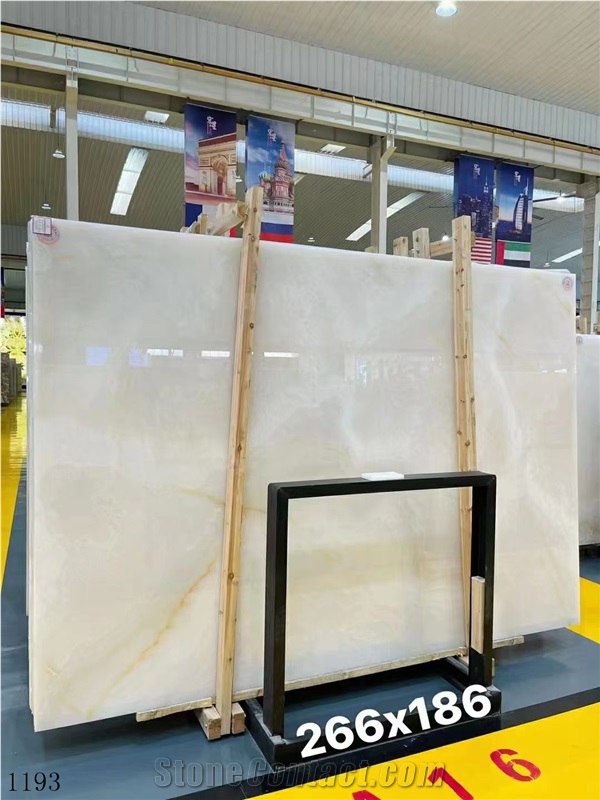 Iran White Onyx Onice Bianco Persian In China Stone Market