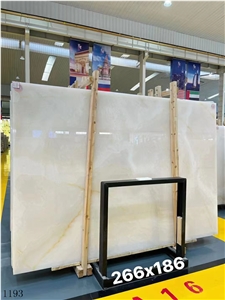 Iran White Onyx Onice Bianco Persian In China Stone Market