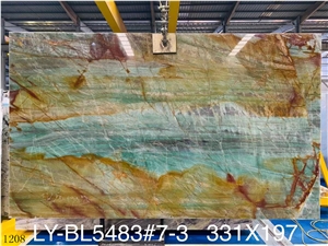 Pampers Green Quartzite Emerald Slab In China Market