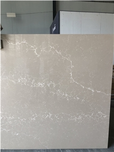 Artificial Engineered Stone Calacatta Grey Quartz Slab