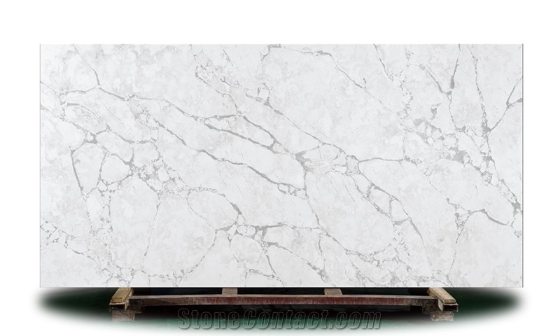 Be Popular White Artificial Quartz For Kitchen Countertops