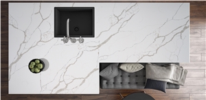 Calacatta Venato Artificial Quartz Stone Countertop