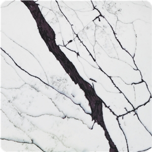 Superior Quality Calacatta White Artificial Quartz Stone Kitchen Counter Tops