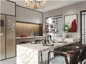 Alternative Calacatta Gold Marble Polished Slabs